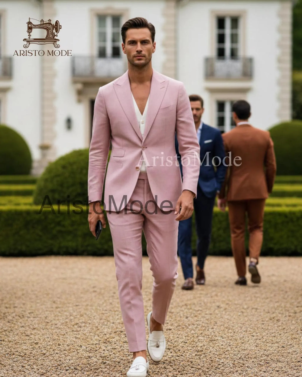 Blush Pink Men’s Suit