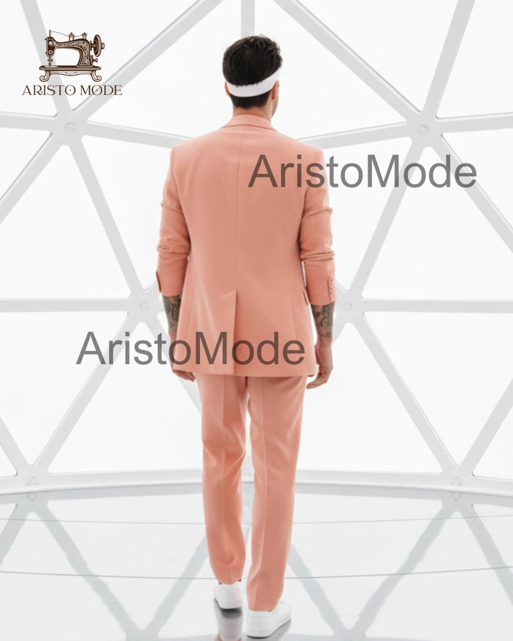 Peach Men’s Suit