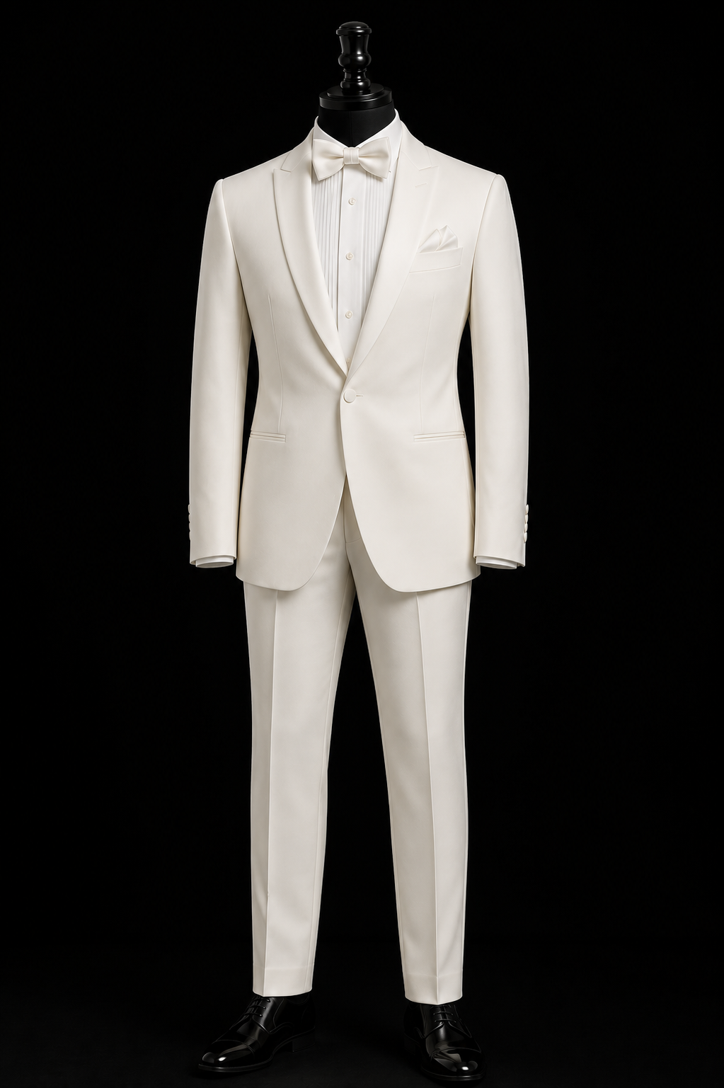 Modern Ivory Blazer Men's Suit - Designer Wedding Formal Wear