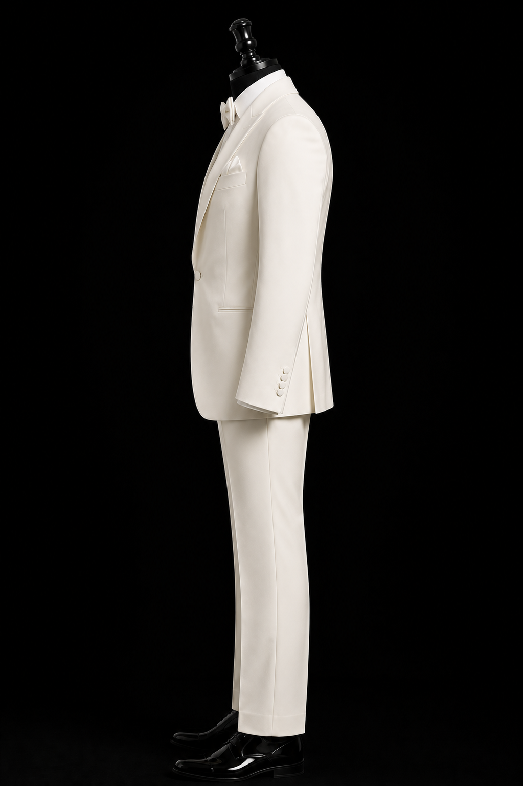 Modern Ivory Blazer Men's Suit - Designer Wedding Formal Wear