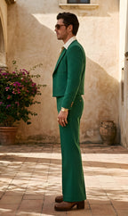 Emerald Green 70s Men's Suit |