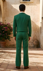 Emerald Green 70s Men's Suit |