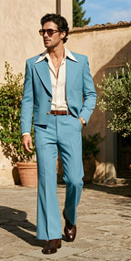 Powder Blue 70s Men's Suit |