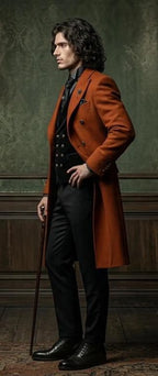Gothic Victorian Tailcoat Suit for Men