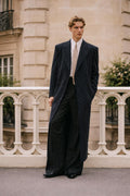 Men’s Formal Black Overcoat