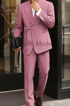 Dusty Rose Pink Men’s Suit