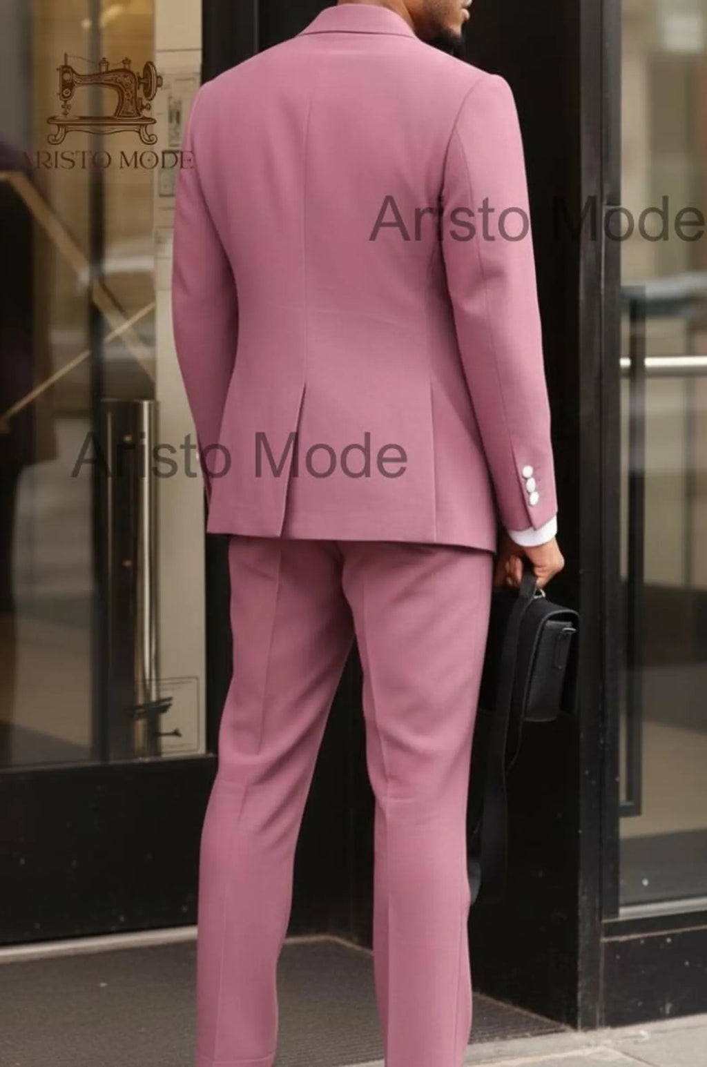 Dusty Rose Pink Men’s Suit